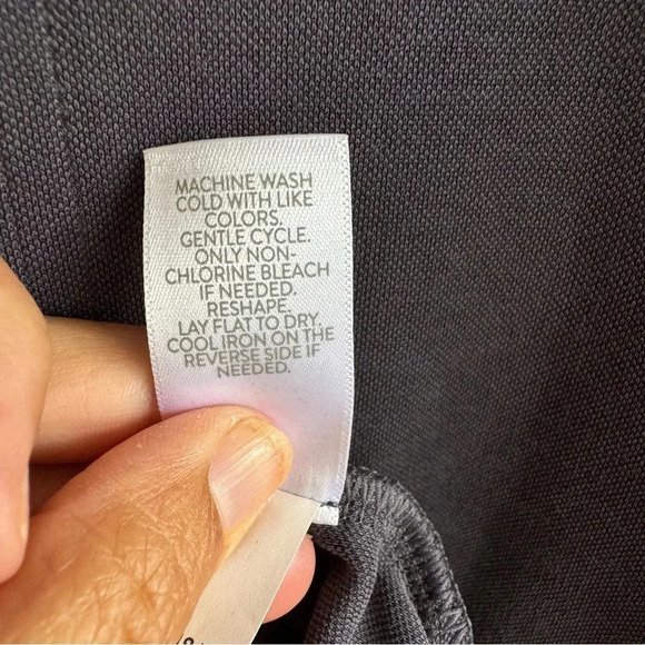 NWT Pure JJill SFTBLKBEAN Sandwashed Loose  Fit Tunic Dress With Pockets XSP - Picture 11 of 12